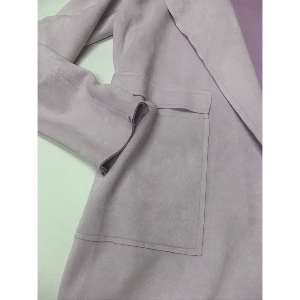 Lavender Microsuede Jacket - Picture 2 of 5